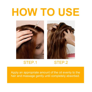 EELHOE Biotin Deeply Moisturizes And Improves Scalp Massage Treatment Soft Hair Essential Oil