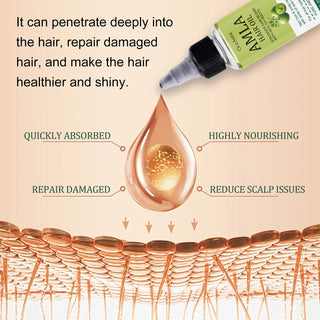 Hair Oil Original Amla Oil Hair Growth Moisturizing Smoothing Repair Damaged Dry Frizzy Ends Split Scalp Smooth moisturize Hairs