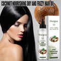Hoegoa Coconut Hair Oil 100ml Nourishing Treatment For Dry Frizzy Hair Adds Shine and Softness With Natural Coconut Extract