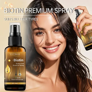 YUITIKUE Biotin Scalp Care Essence Spray | Biotin Powered Formula For Scalp Nourishment & Hair Strengthening 30ml