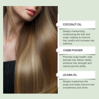 Hoegoa Coconut Hair Oil 100ml Nourishing Treatment For Dry Frizzy Hair Adds Shine and Softness With Natural Coconut Extract