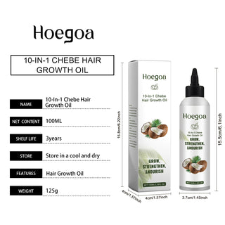 Hoegoa Coconut Hair Oil 100ml Nourishing Treatment For Dry Frizzy Hair Adds Shine and Softness With Natural Coconut Extract