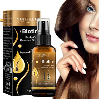 YUITIKUE Biotin Scalp Care Essence Spray | Biotin Powered Formula For Scalp Nourishment & Hair Strengthening 30ml